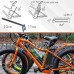 Joyisi 48V 10AH Ebike Battery  Li-ion E-Bike Battery for 750W bike Motor (Black) - B07DTNF2V8